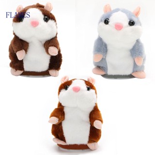 Fl ของเล่นตุ๊กตาหนูแฮมสเตอร์น่ารัก พูดคุยได้ สําหรับเด็ก