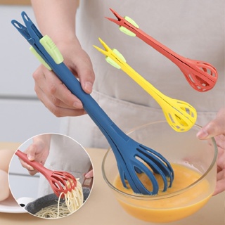 New 3 in 1 Multifunctional Food Clip &amp; Hand Egg Beater Egg Whisk Kitchen Tool