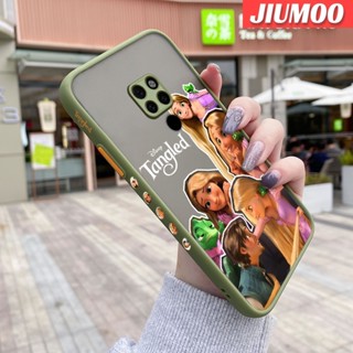 สําหรับ Huawei Mate 20 Mate 20 Pro เคส การ์ตูน เจ้าหญิง สวยงาม การออกแบบใหม่ กันกระแทก ฝ้า ใส เคสโทรศัพท์แข็ง ซิลิโคน เคส