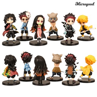 Mig ฟิกเกอร์ Demon Slayer Tanjirou Zenitsu Huntress 6 ชิ้น