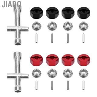 Jiabo 12mm Hex Wheel Hub Adapter 7mm M4 Flanged Lock Nut Wrench For 1/10 RC TS