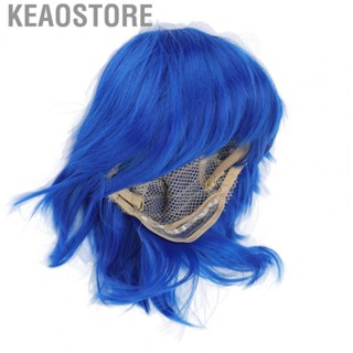 Keaostore Cosplay Wig Short Fluffy Natural Anime Party Costume Synthetic Hair HR6