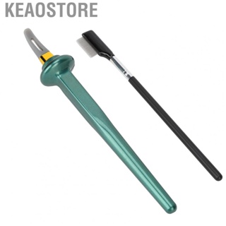 Keaostore Eyelash Separator  Flexible Portable Silicone Eyeliner Tool for Home Travel