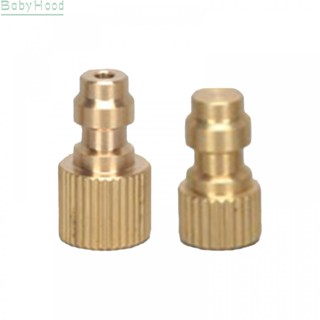 【Big Discounts】Air Nozzle 2PCS Brass Connection Fittings Replacement Hex 8MM Male Dust#BBHOOD