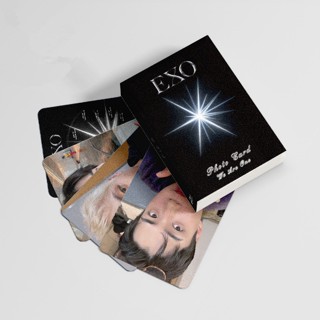 พร้อมส่ง อัลบั้มโฟโต้การ์ด EXO เลเซอร์โลโม่ Kpop 50 ชิ้น ต่อกล่อง SX