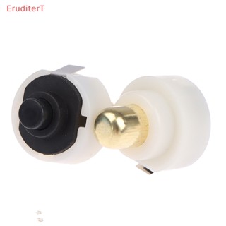 [EruditerT] 2 ชิ้น 20 มม. ไฟฉาย LED ปุ่มกดสวิทช์เปิด / ปิด ไฟฉายไฟฟ้า สวิทช์หาง [ใหม่]