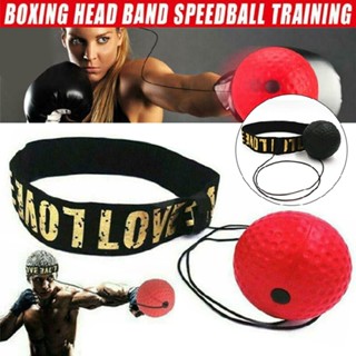 Boxing Reflex Ball Speed Training Headband Fight Home Gym Punch Exercise
