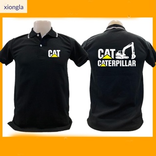 (xiongla.th) เสื้อโปโล Caterpillar แคทเทอร์พิลลาร์ เสื้อคอปก ผ้าดี หนานุ่ม ใส่สบาย ใส่ได้ทั้ง ช/ญ พร้อมส่งทั่วไทย