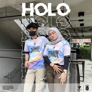 เสื้อกีฬาแขนสั้น ลายทีม HOLO พรีเมี่ยม | แห้งพอดี | ระเหิดเต็มรูปแบบ | เสื้อเจอร์ซีย์ ไมโครไฟเบอร์ รุ่นลิมิเต็ด |พร้อมส่ง