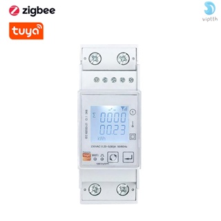 I-tuya ZigBee เครื่องวัดแรงดันไฟฟ้าไฟฟ้าอัจฉริยะ ไร้สาย เฟสเดียว ใช้พลังงานแสงอาทิตย์ สองทิศทาง สําหรับโทรศัพท์มือถือ APP Con