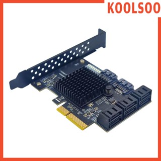 [Koolsoo] การ์ดขยาย PCI E 4x PCB รองรับฮาร์ดไดรฟ์ SSD