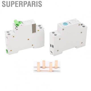 Superparis WiFi Circuit Breaker 1P+N 3 Timing Modes Home Circuit Breaker 6KA Breaking  Easy Installation PA66 32A for Appliances