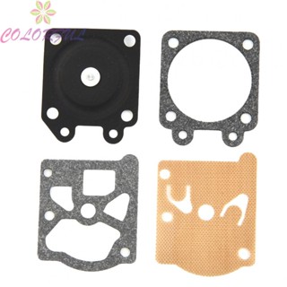 【COLORFUL】Repair Kit Garden Tool Repair Kit For Walbro Carburettor 4 Parts Diaphragm