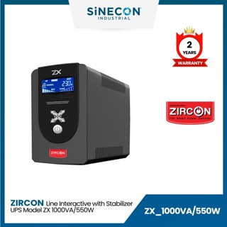 ZIRCON เครื่องสำรองไฟฟ้า ZX-1000VA/550W