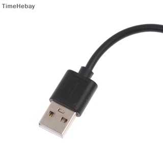 Timehebay อะแดปเตอร์สายเคเบิ้ลเชื่อมต่อพัดลมคอมพิวเตอร์ USB เป็น 4Pin 5V เป็น 12V 30 ซม. EN