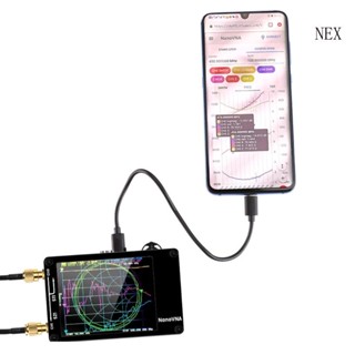 Nex พารามิเตอร์วัดแรงดันไฟฟ้า 50KHz-1 5GHz MF-HF VHF-UHF
