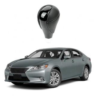 ⚡READYSTOCK⚡Gear Shift Knob ABS+PU Leather For Lexus IS250 2006 - 2012 Piano Black Leather