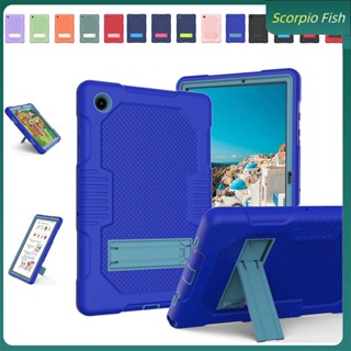 【พร้อมส่ง】เคสแท็บเล็ต ซิลิโคน กันกระแทก ทนทาน ตั้งได้ สําหรับ Samsung Galaxy Tab A8 10.5 X200 X205