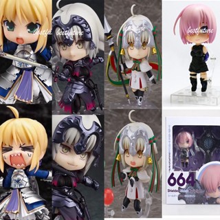 โมเดลฟิกเกอร์ Nendoroid Fate Grand Order Saber Alter 121 815 Santa Lily 766 Joan of Arc 664 Mash Kyrielight