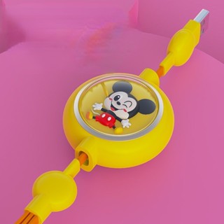 Disney One สายชาร์จโทรศัพท์มือถือ PD สามในหนึ่งเดียว ชาร์จเร็ว สําหรับ Apple Huawei Android