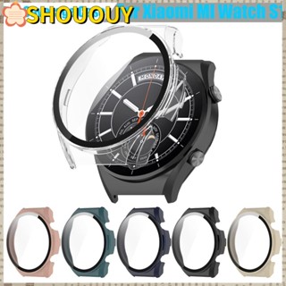 SHOUOUY เคสป้องกัน PC อุปกรณ์เสริม สําหรับ Xiaomi Mi Watch S1