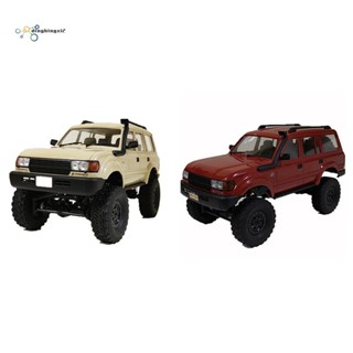 Wpl C54 LC80 1/16 2.4G 4WD RC รถไต่หิน ตีนตะขาบ RTR รถบักกี้ไฟฟ้า ปีนเขา รถบรรทุก ไฟ LED รถออฟโร้ด สําหรับของขวัญเด็ก