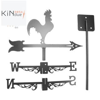 Rooster Weather Vane - รูปปั้นไก่ สไตล์เรโทร สําหรับตกแต่งสวน ฟาร์มกลางแจ้ง