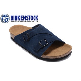 Birkenstock 827 รองเท้าโลฟเฟอร์ หนังกลับ สไตล์คลาสสิก สําหรับผู้ชาย ผู้หญิง ไซซ์ 34-46