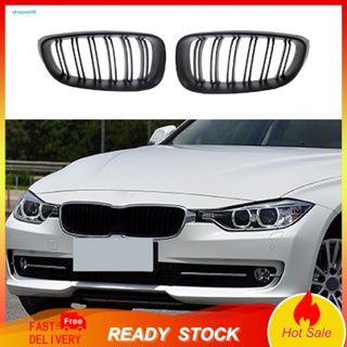 Setn ตะแกรงกระจังหน้ารถยนต์ สีดําด้าน 1 คู่ 51137294803 51137294804 สําหรับ BMW 3 Series F34 GT 14-16