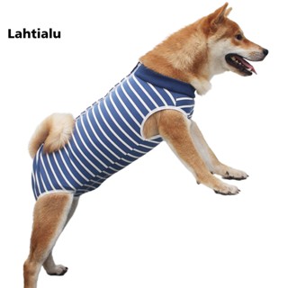 Lahtialu ชุดเสื้อผ้า สี่ขา ป้องกันการเลีย สําหรับสุนัข ลูกสุนัข