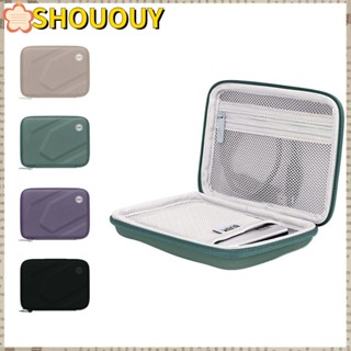 SHOUOUY กล่องเก็บ HDD EVA ป้องกันภายนอก สําหรับบ้าน ออฟฟิศ