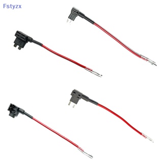 Fstyzx อะแดปเตอร์ฟิวส์ 12V Add-a-circuit TAP Micro Mini Standard Ford ATM APM Blade Auto Fuse พร้อมฟิวส์ 10A Blade สําหรับรถยนต์