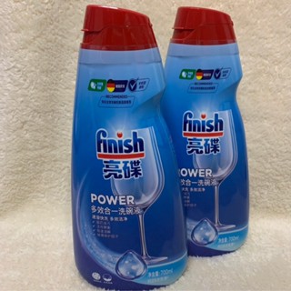 Finish All in1 Max gel น้ำยาล้างจาน เจลล้างจานสำหรับเครื่องล้าง Dishwasher Fast Dissolving Regular 700 ml