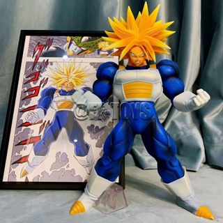 พร้อมส่ง โมเดลฟิกเกอร์ PVC อนิเมะดราก้อนบอล Z Super Trunks Super Saiyan Gotenk ขนาด 25 ซม. ของเล่นสําหรับเด็ก