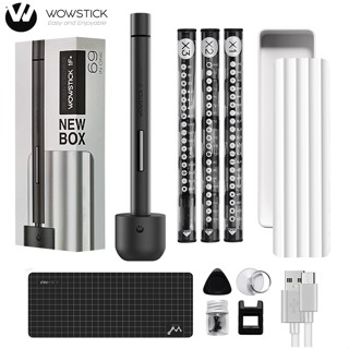 Wowstick 1F Pro ไขควงไฟฟ้า ความแม่นยํา 64 in 1 1F+ Plus ชุดไขควงชาร์จไร้สาย ไฟ LED