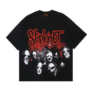 เสื้อยืด Kkontener SLIPKNOT สีดํา 2