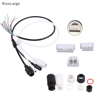 [RiseLarge] สายเคเบิล 48V เป็น 12V PoE พร้อมกล้องเสียง DC IP RJ45 สําหรับกล้องวงจรปิด IP