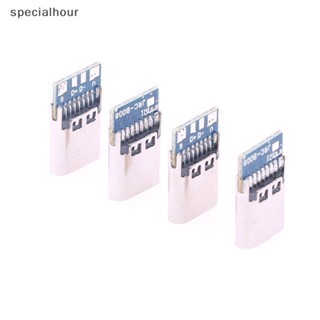 Specialhour^^ ใหม่ สายชาร์จ Type-C 14P พร้อมบอร์ด PCB 5 ชิ้น