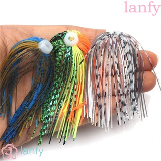 Lanfy เหยื่อตกปลาซิลิโคน 64 มม. 88 เส้น