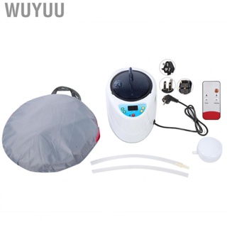 Wuyuu 2L Steam Machine + Portable Sauna Room Folding for Household