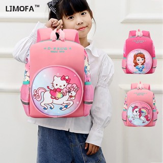 Ljmofa KIDS กระเป๋าเป้สะพายหลัง กันน้ํา ความจุ 2-5 ปี ลายการ์ตูน สําหรับเด็กนักเรียน