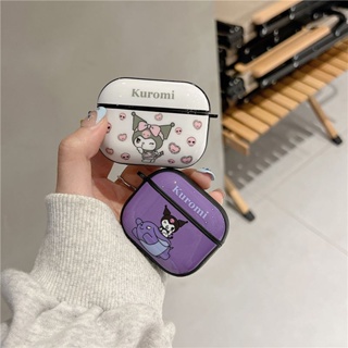 เคสหูฟัง แบบนิ่ม ลายคุโรมิน่ารัก สําหรับ AirPods 1 2 3 Pro Pro2 AirPods 3