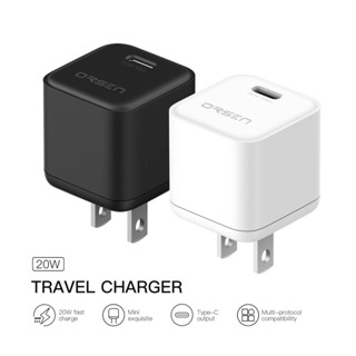 Orsen by Eloop C16 หัวชาร์จเร็ว PD 20W USB Type C Adapter Fast Charge อแดปเตอร์ ชาร์จไว