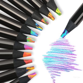 ดินสอสี 12 สี ยอดนิยม สําหรับเด็ก ผู้ใหญ่ หลากสี แกนดินสอ อุปกรณ์ศิลปะ