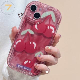 เคสโทรศัพท์มือถือซิลิโคน กันกระแทก ลายเชอร์รี่ สําหรับ OPPO Reno 8T 5G Reno 8T 4G Reno 8Z 5G Reno 7Z 5G Reno 8 5G Reno 8 4G Reno 7 4G Reno 6 5G Reno 5 Reno 4F