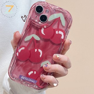 เคสโทรศัพท์มือถือ ซิลิโคน ทรงโค้ง ลายเชอร์รี่ สําหรับ Infinix Hot 30i SPARK GO 2023 Smart 7 Smart 5 Smart 6 X657B Hot 9 Play Hot 10 Play Hot 11 Play Hot 12 Play Hot 30 Play Hot 20