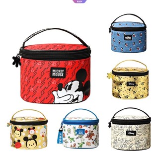 กระเป๋าเครื่องสําอาง กันน้ํา ขนาดใหญ่ จุของได้เยอะ ลายการ์ตูน Disney Mickey Minnie Princess Toy Story แบบพกพา