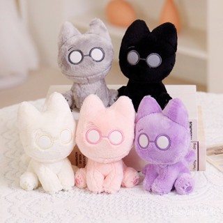 พร้อมส่ง ตุ๊กตาแมวน่ารัก ผ้ากํามะหยี่ขนนิ่มมาก สําหรับตกแต่งโต๊ะ [ส่งภายใน 24 ชม.] RBXQ