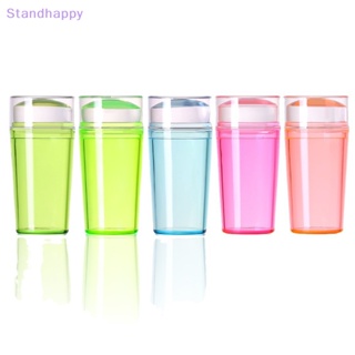 Standhappy แสตมป์ซิลิโคนเจลลี่ เรืองแสง พร้อมฝาปิด สําหรับตกแต่งเล็บ