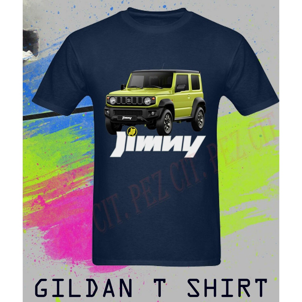 เสื้อยืด Double Side Suz Car Jimny Adventure Alnew Series 2019 T-Shirt Tee Shirt 2019 Fashion Unisex